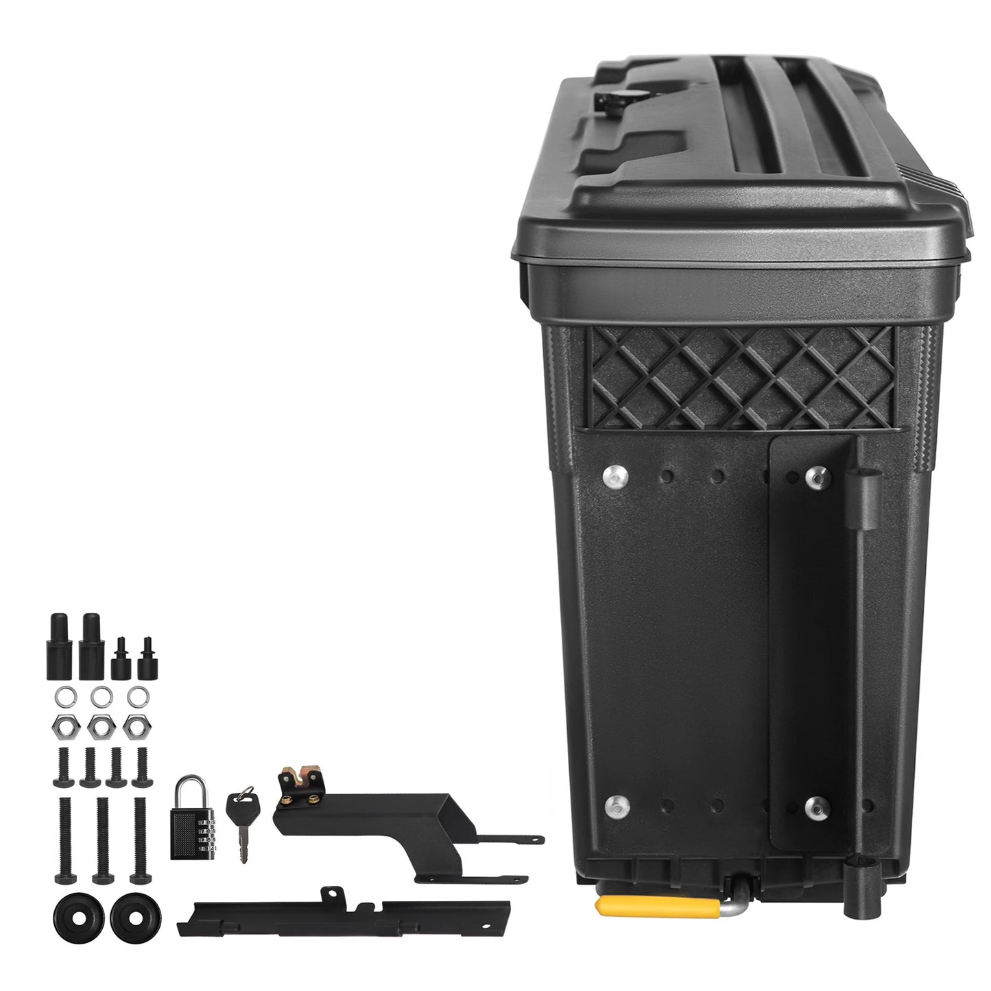 SucceBuy Truck Bed Storage Box Lockable Waterproof and Durable Compatible with Ford F-150 2015-2021 Passenger Side