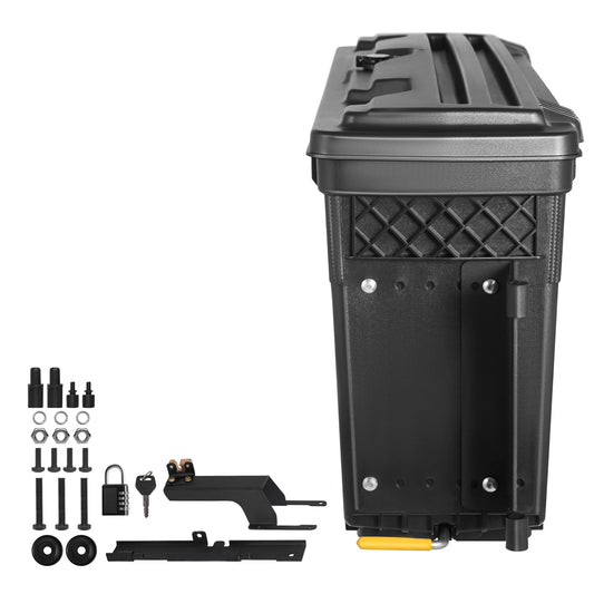 SucceBuy Truck Bed Storage Box Lockable Waterproof and Durable Compatible with Ford F-150 2015-2021 Passenger Side