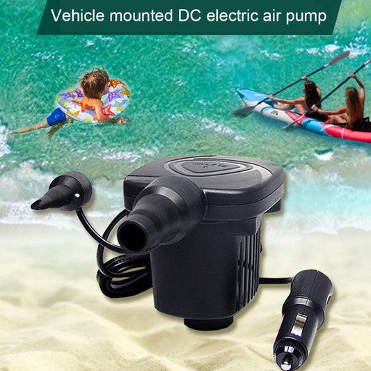 Portable Electric Air Pump Lightweight Electric Inflatable Compressor for Swimming Ring Air Mattress Pool