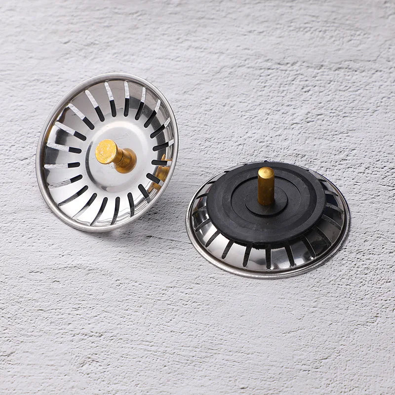 Sink Strainer Drains Filter Stainless Steel Kitchen gadgets Accessories Stopper Waste Plug Bathroom Lavabo Hair Colander Catcher