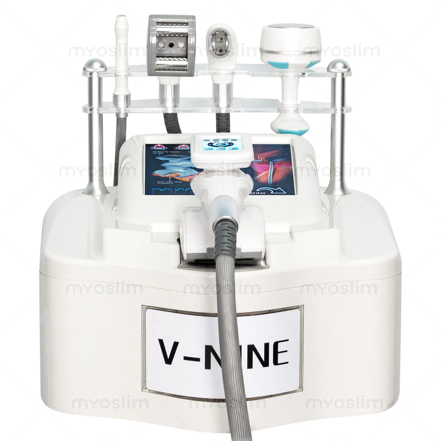 V-NINE 5 In 1 Vacuum RF Roller 40K Cavitation Slimming Machine Cellulite Reduction Facial Lifting Wrinkle Removal AnAnti-Aging