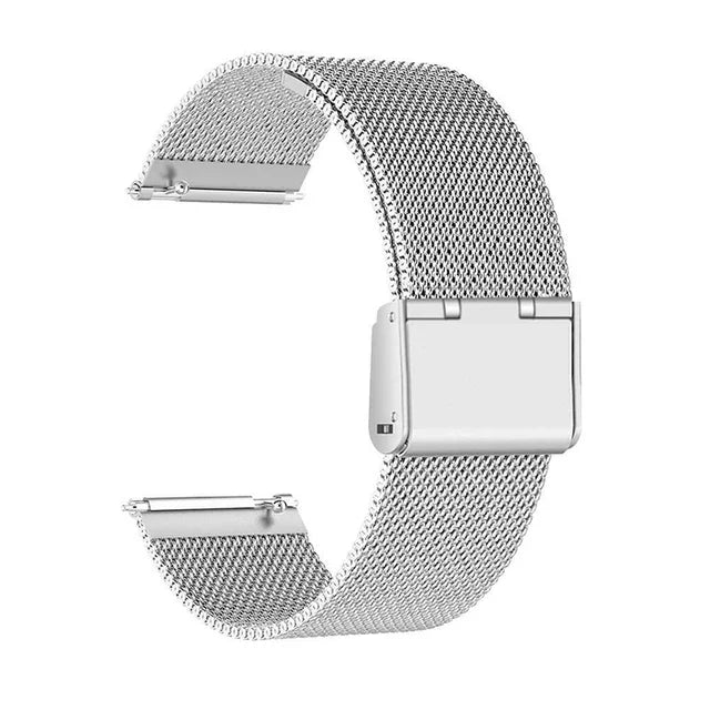 22mm 20mm Stainless Steel Band For Amazfit GTR 47mm 42mm Pace Stratos 2 3 Bip 3 5 6 Bracelet Strap For Amazfit GTR4 3 2/Active 2