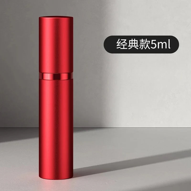 10/5ML Perfume Atomizer Portable Liquid Container for Cosmetics Traveling Mini Aluminum Spray Empty Refillable Bottle Косметика