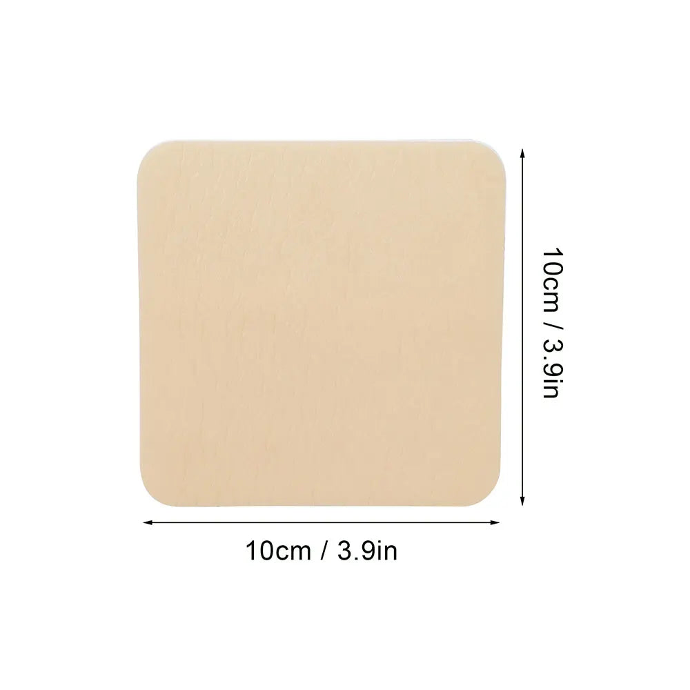 1-50PCS Silicone Adhesive Dressing Wound Healing Foam Absorbent Dressing Foam with No Border