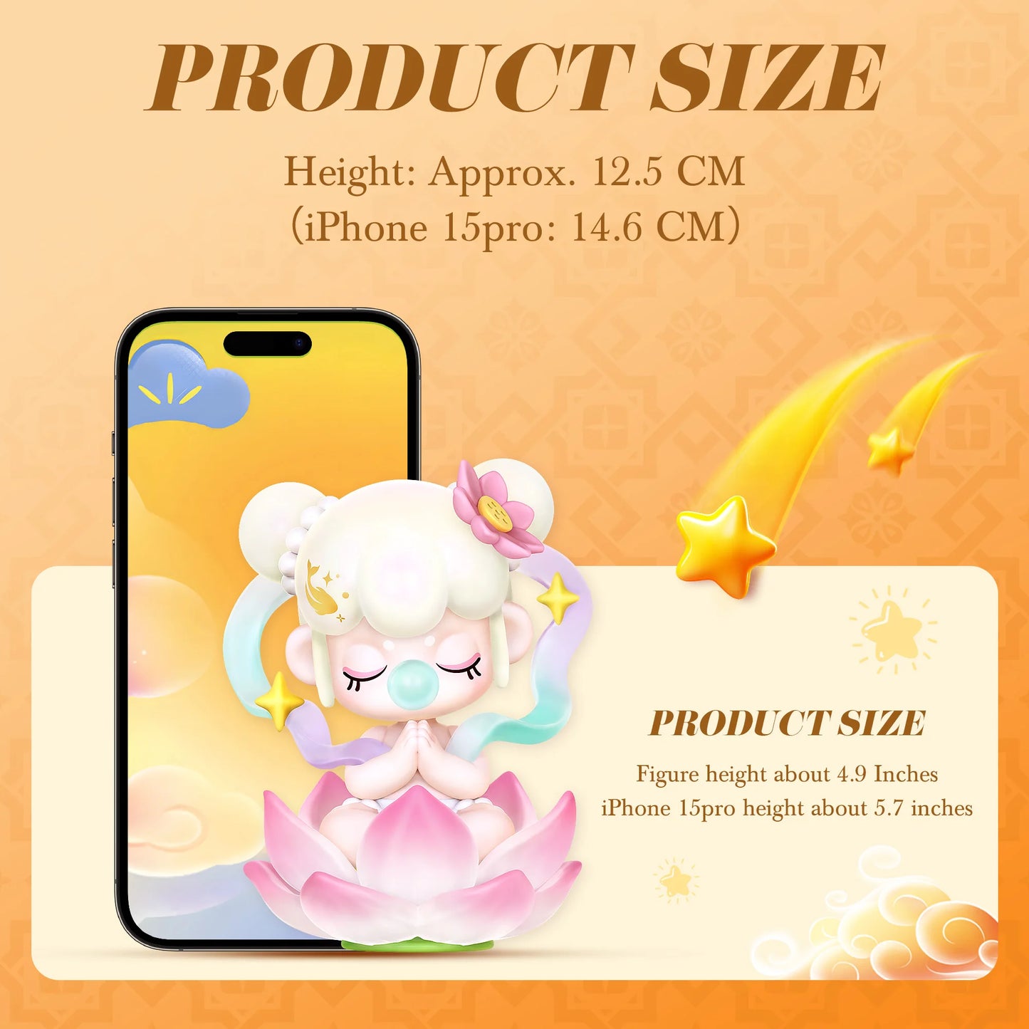 Rolife Nanci Blind Box Nanci's Best Wishes Action Figure Collectible Doll Toys Surprise Box for Kids Friends Adults