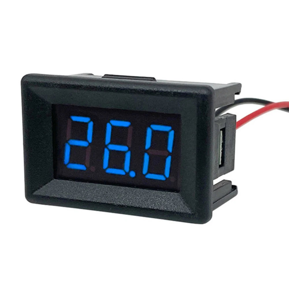 10/20PCS 0.36 Inch DC0-30V 3 Bits Digital LED Display Panel Voltage Meter LED Digital Voltmeter for Car Motor Vehicle Tools