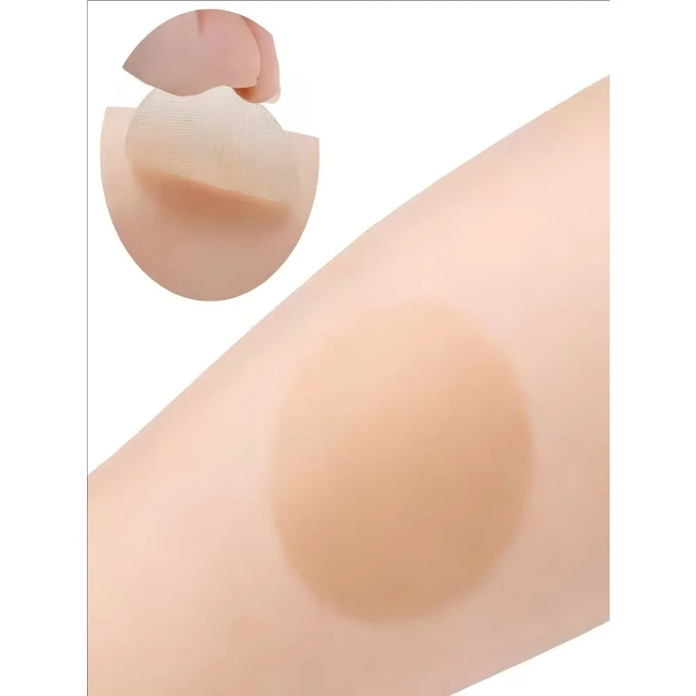 200Pcs/Set Men Nipple Cover Disposable Invisible Shirts Tights Suit Anti-Bulge Nipple Sticker Soft Breathable Waterproof for Men