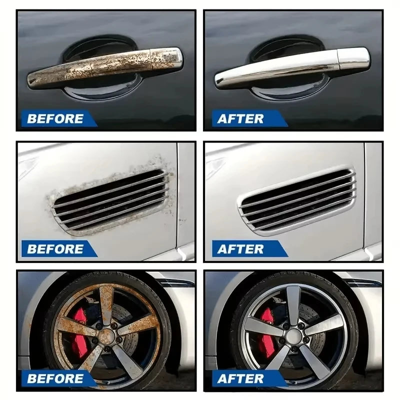 Multi Purpose Rust Remover Spray Metal Surface Chrome Paint Car Maintenance Iron Powder Cleaning Super Rust Remover Cleaner