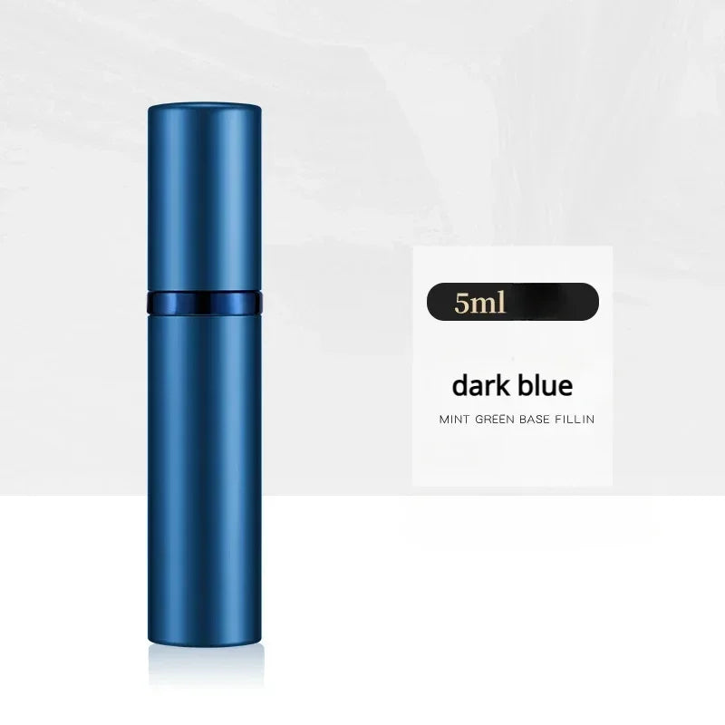 10/5ML Perfume Atomizer Portable Liquid Container for Cosmetics Traveling Mini Aluminum Spray Empty Refillable Bottle Косметика