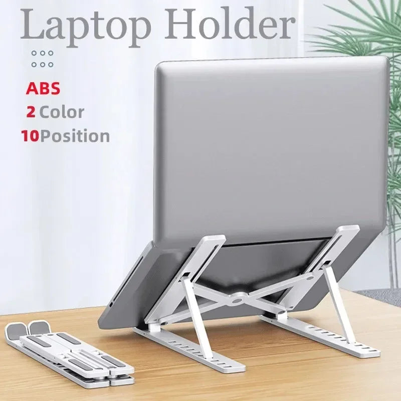 Portable Laptop Stand Adjustable Foldable Holder for MacBook Air Pro iPad Tablet Universal Notebook Computer Cooling Base