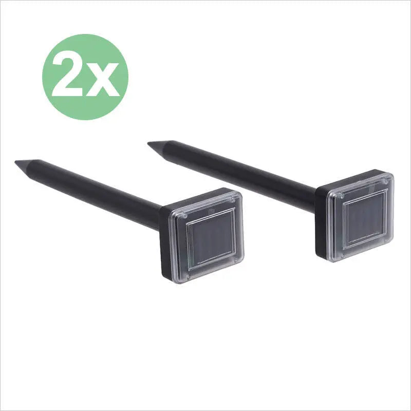 2-20PCS Garden Snake Repeller Ultrasonic Solar Powered Snake Pest Repellents