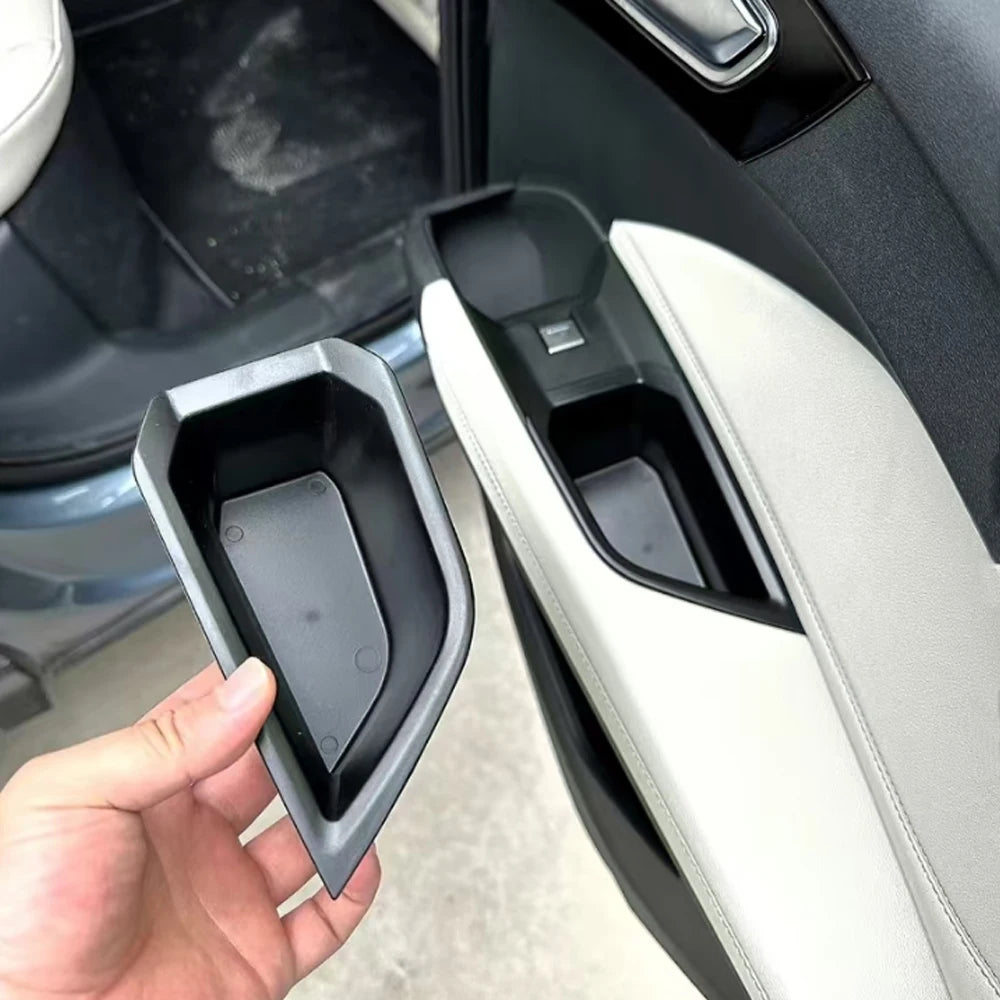 Car front door handle storage box For Audi Q4 E-Tron 2019-2025 Automotive interior styling accessories