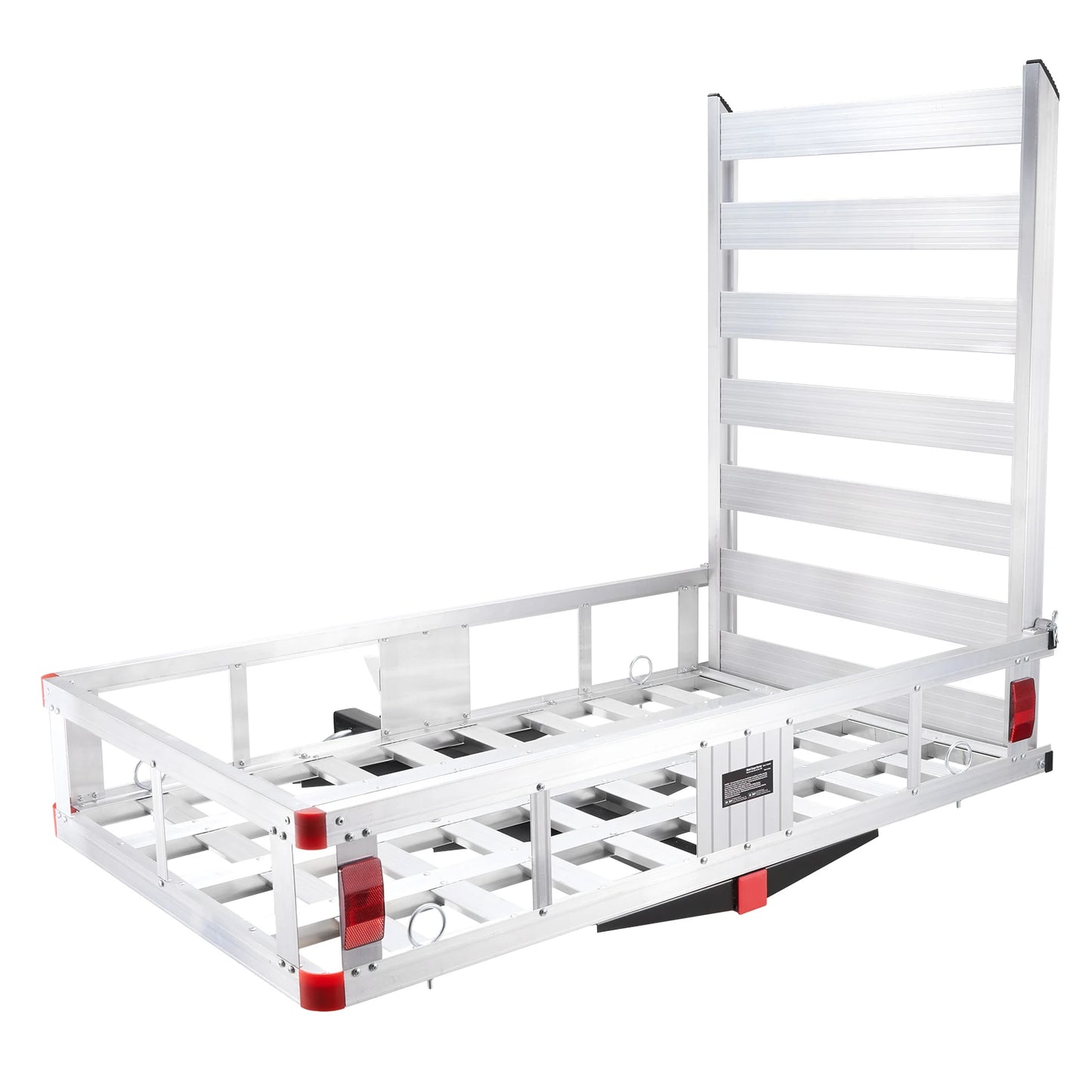 SucceBuy 47/53/60 in Hitch Cargo Carrier 400/500lb Capacity Trailer Hitch Mount Aluminum Cargo Basket for Truck Pickup Camping