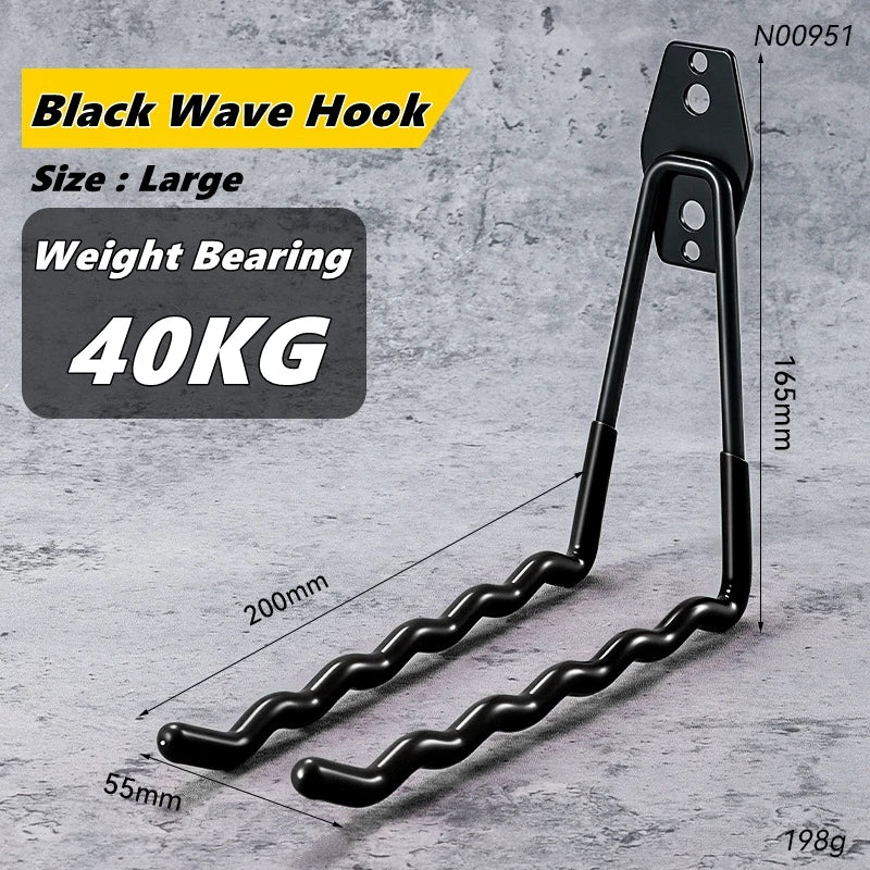 Garage Storage Utility Hooks,Garage Garden Tool Organizer,Hanging Utility Wall Mount Hooks,Heavy Duty Tool Storage Organizer
