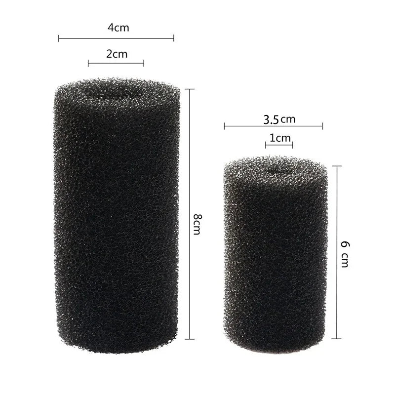 Aquarium Pre Filter Sponge Fish Tank Inflow Inlet Filter Foam Roll For Prevent Small Fish Shrimp Being Sucked Filter Barrel Tool