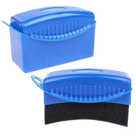 New Waxing Sponge Brush With Cover ABS Washing Cleaning Tire Contour Dressing Applicator Pads Detail Accessories