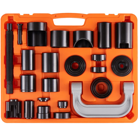 SucceBuy Ball Joint Press Kit 25pcs Tool Kit C-press Ball joint Remove&Install Tool Heavy Duty Ball Joint Repair Kit for Repair