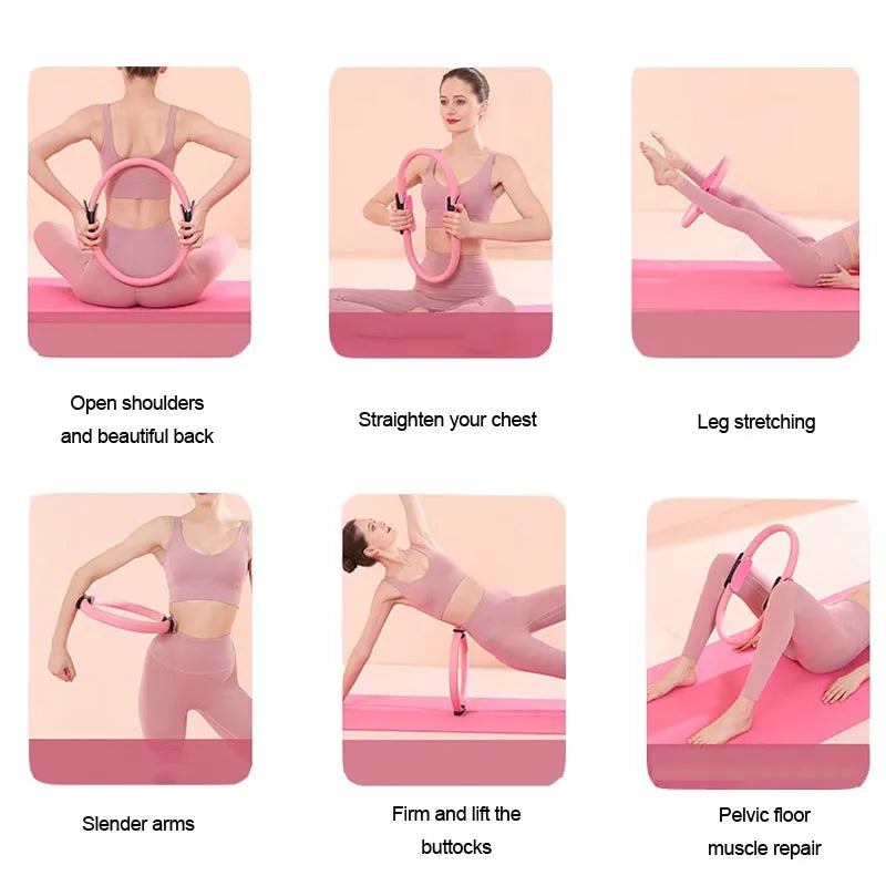 Pilates and Yoga Ring Circle Pack Ring for Pilates Ring Kit Betterme Circle Equipment Pilates Set for Home Workout YJQ01