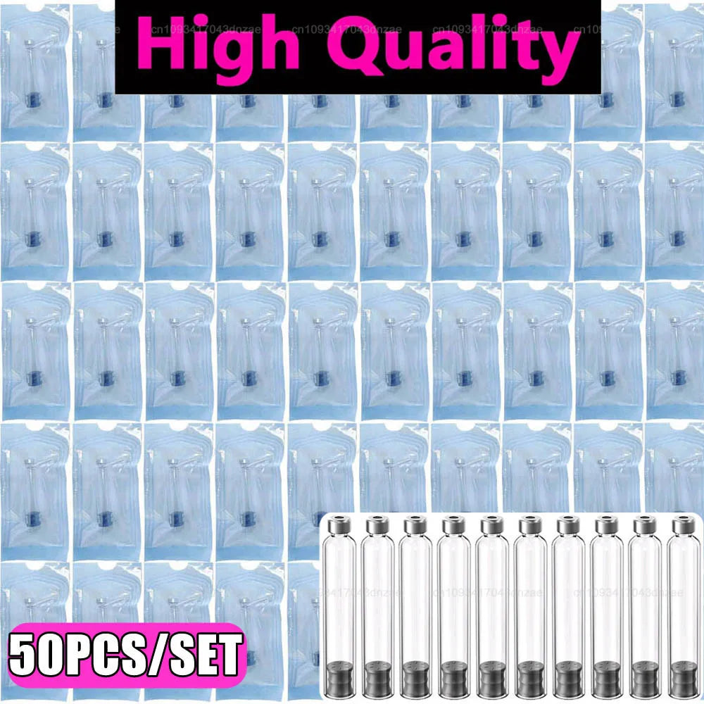 30/50/100pcs Sterile Independent Packaging Insulin Cartridges Cassette Bottle 3ml Disposable Insulin Injection Pen Sleeve