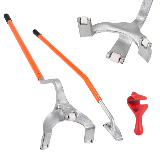 SucceBuy Tire Mount Demount Tool 22.5"-24.5" Manual Steel Tire Changer Mount Demount Removal Tool Tire Changing Tubeless Tire