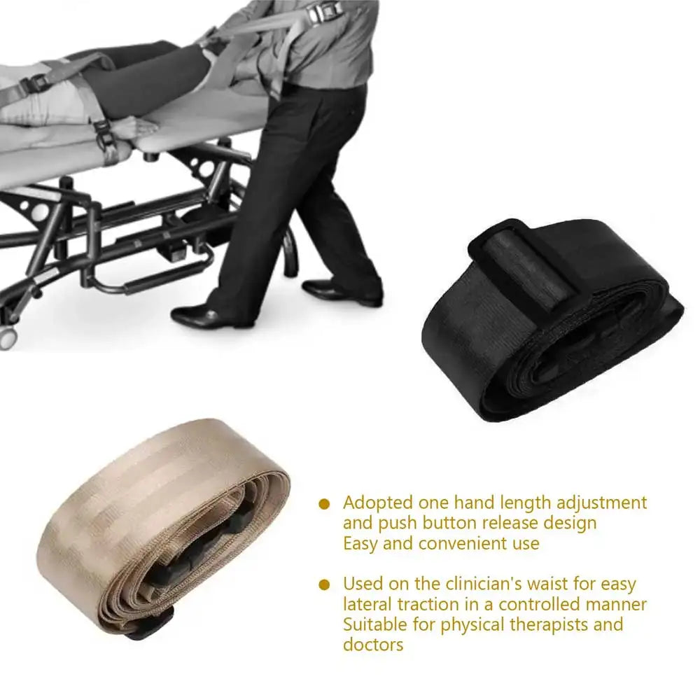 Mobilization Belt Therapy Stretching Strap Portable Joint Mobilization Band Gait Belt Physical Therapy Belt Braces Supports