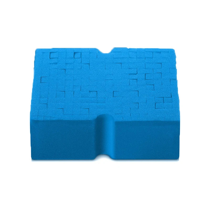 Car Wash Sponge Large Cross Cut Soft Foam Grid Super Absorbent Sponge Easy Grip Non Scratch Car Cleaning Tools Auto Accessories