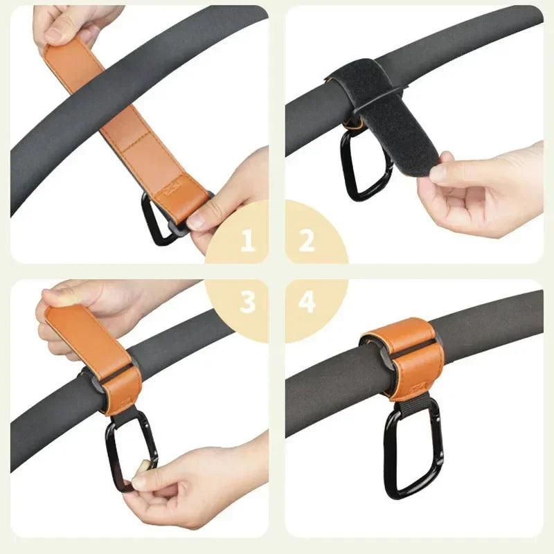 1/2pcs Multifunction Baby Stroller Accessories Hook Stroller Organizer Shopping Hook Pram Hanger For Baby Car Handle Accessories