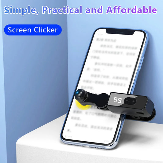 Fast Click Simulation Finger Continuous Click for Smart Phone Automatic Clicker for Game Live Broadcasts Likes Reward Task