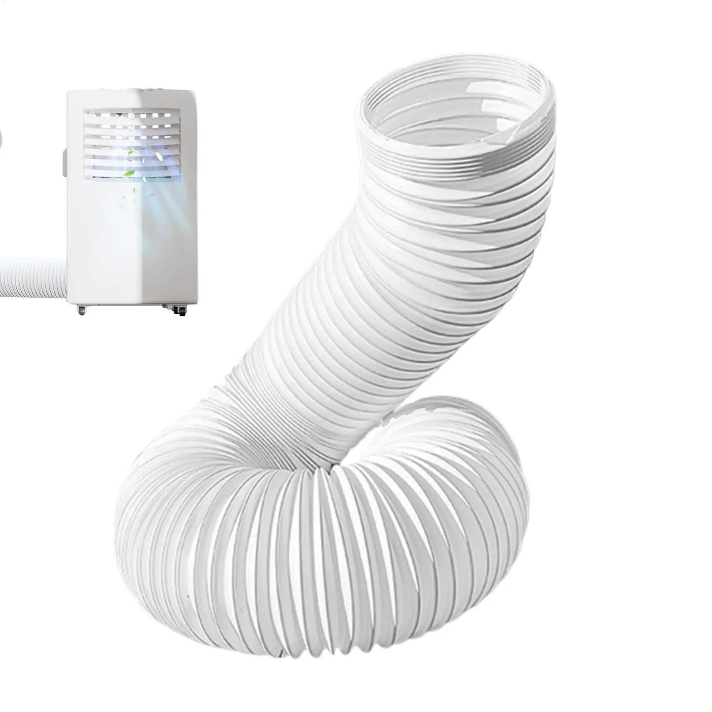 Portable Air Conditioner Hose 15cm 13cm Diameter Anti-Clockwise Thread,Length up to 300mm AC Hose  for Tent RV Window Outdoor