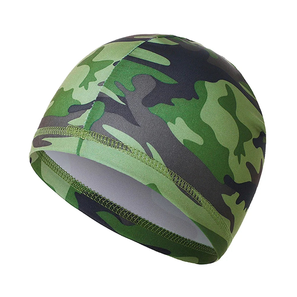 Summer Cooling Skull Caps Helmet Liner Anti-UV Anti-Sweat Wicking Cycling Running Motorcycle & Riding Under Hard Hat Liner