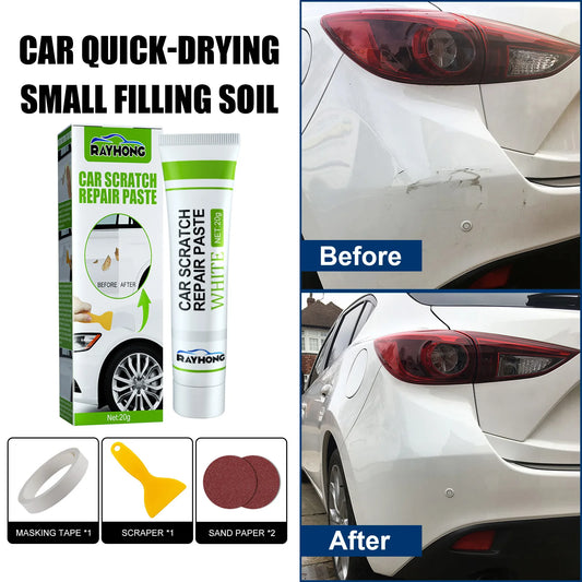 Fiberglass Repair Paste Bonding Strong Quick Dry Little Putty Long Strand Fiber Deep Cracks Car Scratch Remover Paste Fix Tools