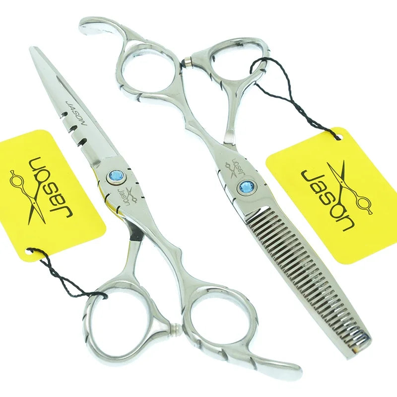 Stainless Steel 5.5"/6.0" Barber Hair Cutting Scissors Salon Hairdresser's Thinning Shears Hair Clippers Haircut Scissors A0018D