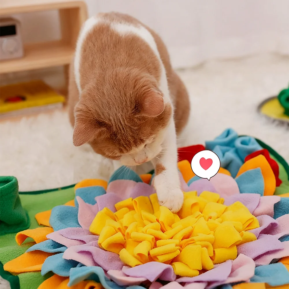 Snuffle Mat for Dogs -Interactive Dog Toys to Keep Them Busy  Puppy Puzzle Slow Feeder Treat  Dog Lick Mat Enhancement