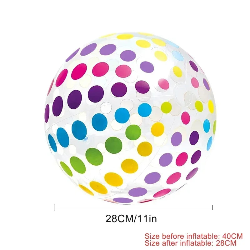Summer Outdoor Swimming Pool Beach Inflatable Ball Toys Fun Sports Props Beach Pool Volleyball Game Parent-child Interaction