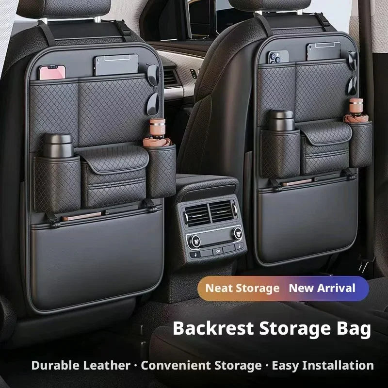 High-Capacity Car Seat Gap Organizer Box Cup Holder Anti Kick Strip Interior Crevice Organizer For All Car Modification Parts