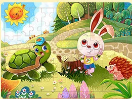 New Sale 60Pcs Cartoon Wooden Puzzle Children Animal Vehicle Jigsaw Toy 2-6 Year Baby Early Educational Toys for Kids Game