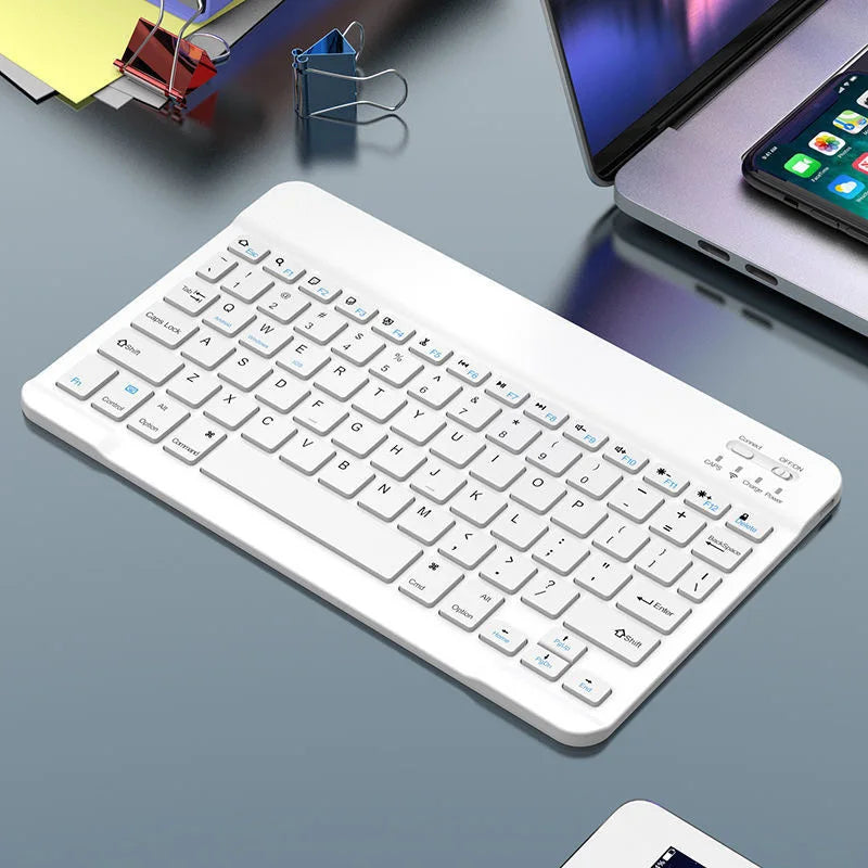 JITE Mini Ultra-Slim Wireless Keyboard Bluetooth Keyboard MOUSE for iPad iPhone Tablet Phone Smartphone iOS Android Windows