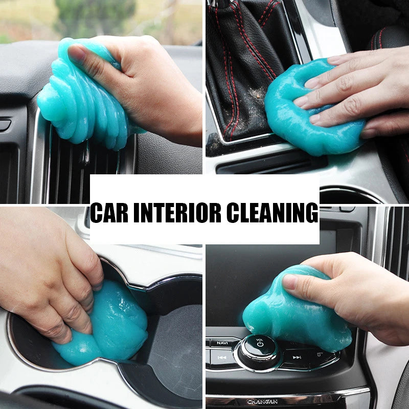 70g Auto Car Cleaning Gel Multifunctional Air Vent Outlet Dashboard Laptop Magic Cleaning Tool Wash Mud Dust Remover Dirt Clean