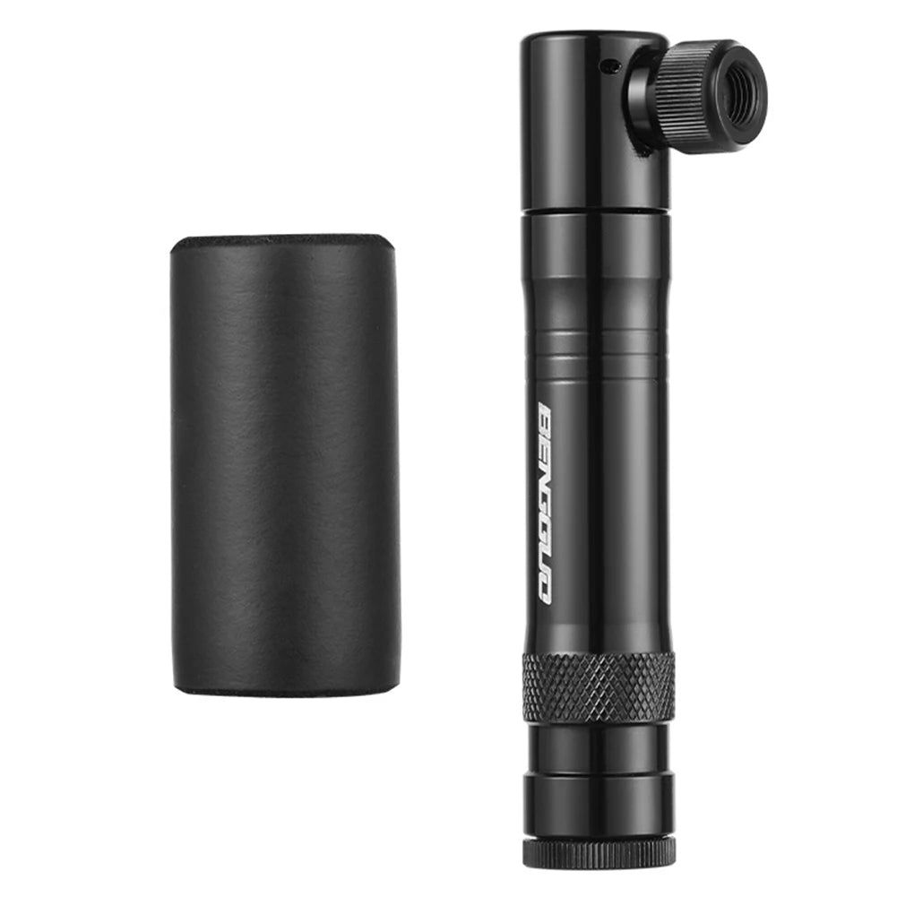 CO2 Bicycle Pump with Tubeless Tire Repair Kit Schrader & Presta Valve CO2 Bike Tire Inflator Aluminum Alloy Bicycle Accessories