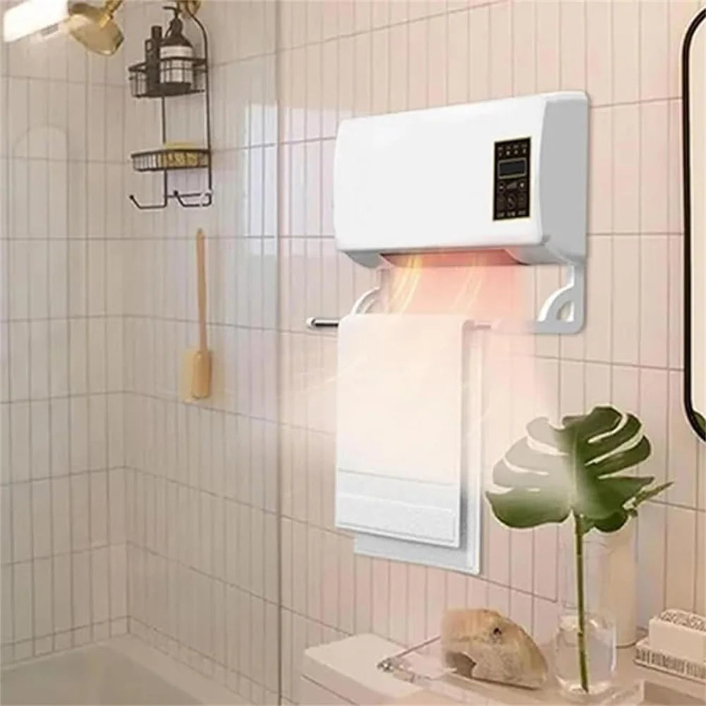 Wall Mounted Portable Airconditioner W/ Remote Control Split Max Airconditioners Mini Split AC/Heating System for Home Office