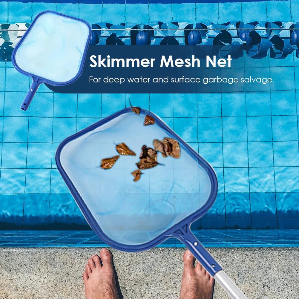 Patio Lawn Garden Pools Hot Tubs Supplies Cleaning Tools Chemicals Rakes Skimmers Nets (Pole Not Included)