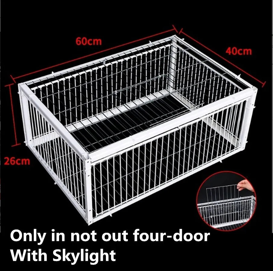 Pigeon Traps with Four Channel One Way Entrance Pigeon Cage with Anti-Escape