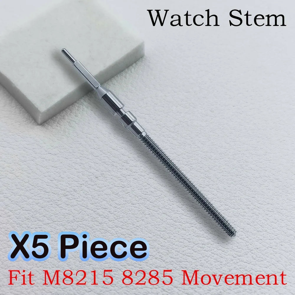 High Quality Watch Stem 1Pcs/5Pcs/10Pcs Movement Watch Steel Stem Crown Kit  For M8215 M8285 NH34 NH35 NH36 VK63 Movement
