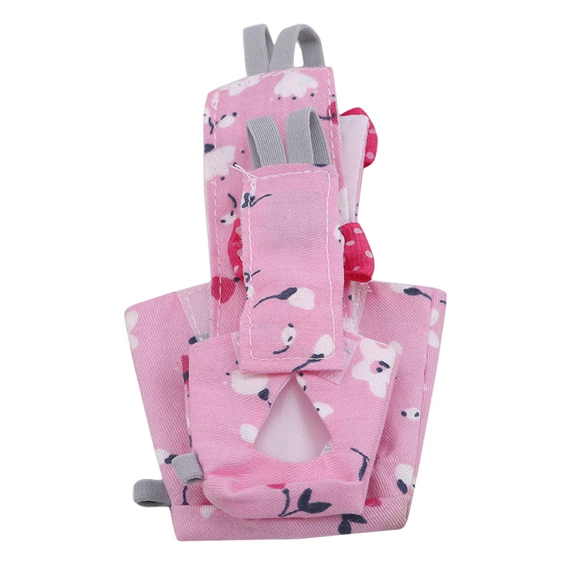 Parrot Diaper with Bowtie Cute Colorful Fruit Floral Cockatiel Pigeons Small Medium Large Pet Birds Flight Suit Clothes Washable