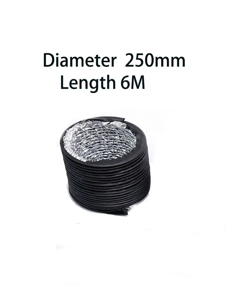 1PCS 250mm/300mm Portable Air Conditioner Exhaust Vent Pipe Flexible Exhaust Pipe Hose Outlet Kitchen Bathroom Accessories