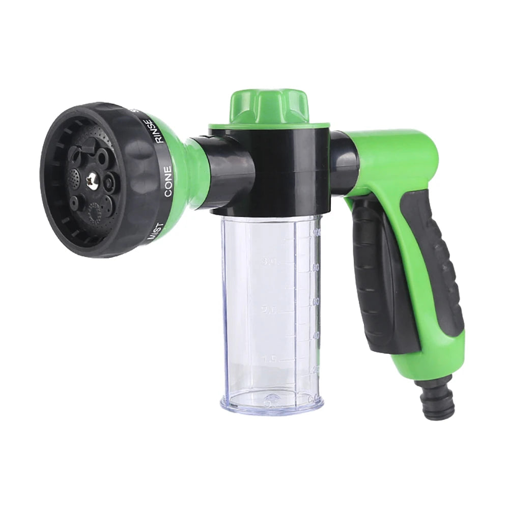 Washing Sprayer Nozzle Hose Gun Car Plant Pet Washing Cleaning Water Foam Soap