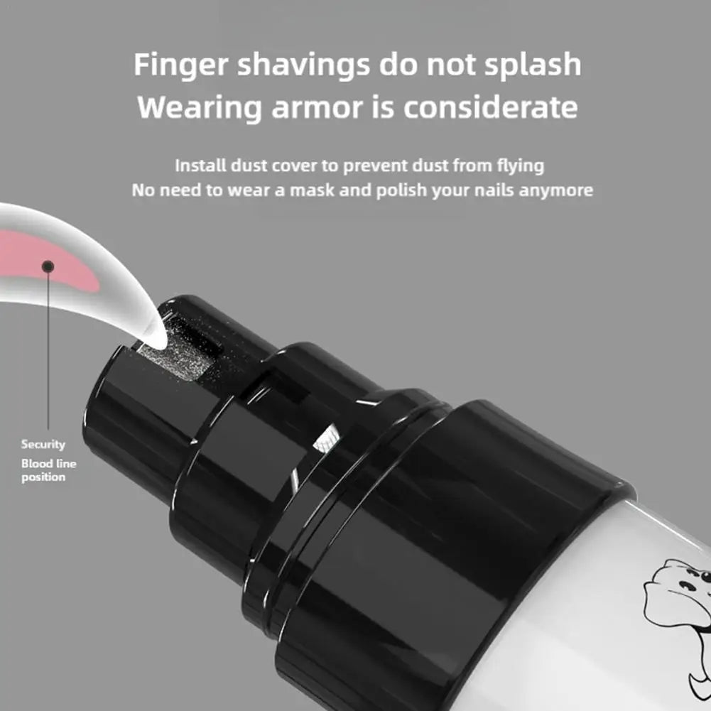 Electric Pet Nail Clippers USB Rechargeable Dog Nail Grinder Portable Small Dog Cat Nail Pet Grooming Tool For Cat Big And Small
