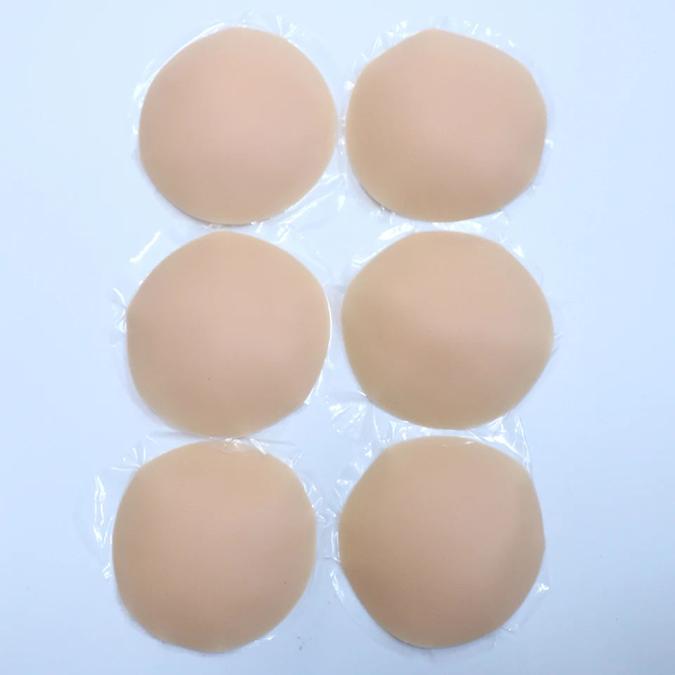 Nipple Cover Pasties Silicone Adhesive Sticky Bra Liner For Women Reusable Breast Sticker No Show Invisible Boob Tape