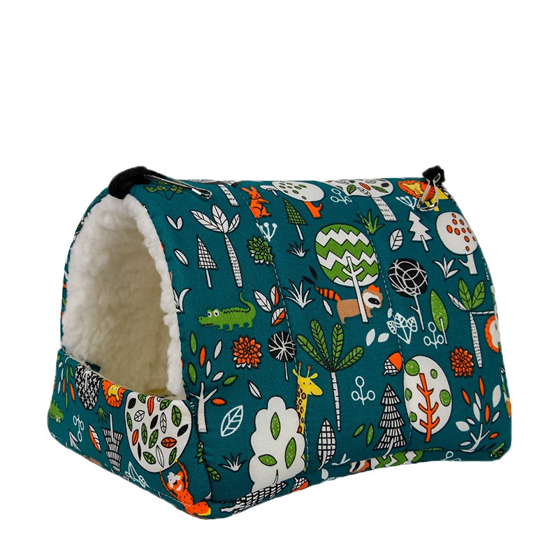 Honey Mouse Hammock Hamster Golden Bear Sugar Glider Parrot Thickened Small Pet Bird Nest Winter Warmth Sleeping Bag Squirrel