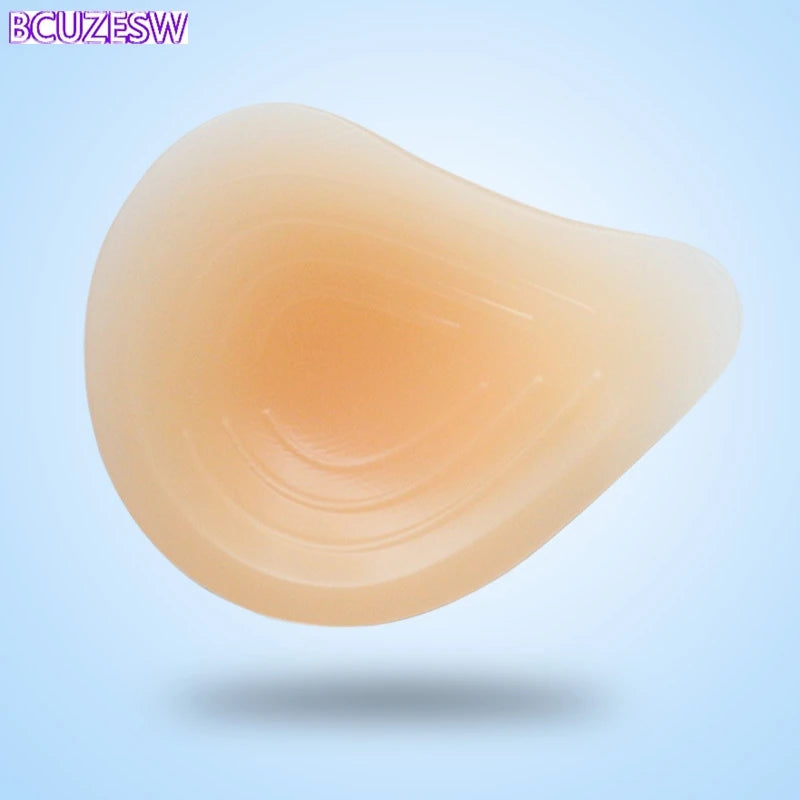 100g-600g1PCS Spiral Shape Postoperative Silicone False  Breast Form Artificial Breast Prosthesis for Mastectomy